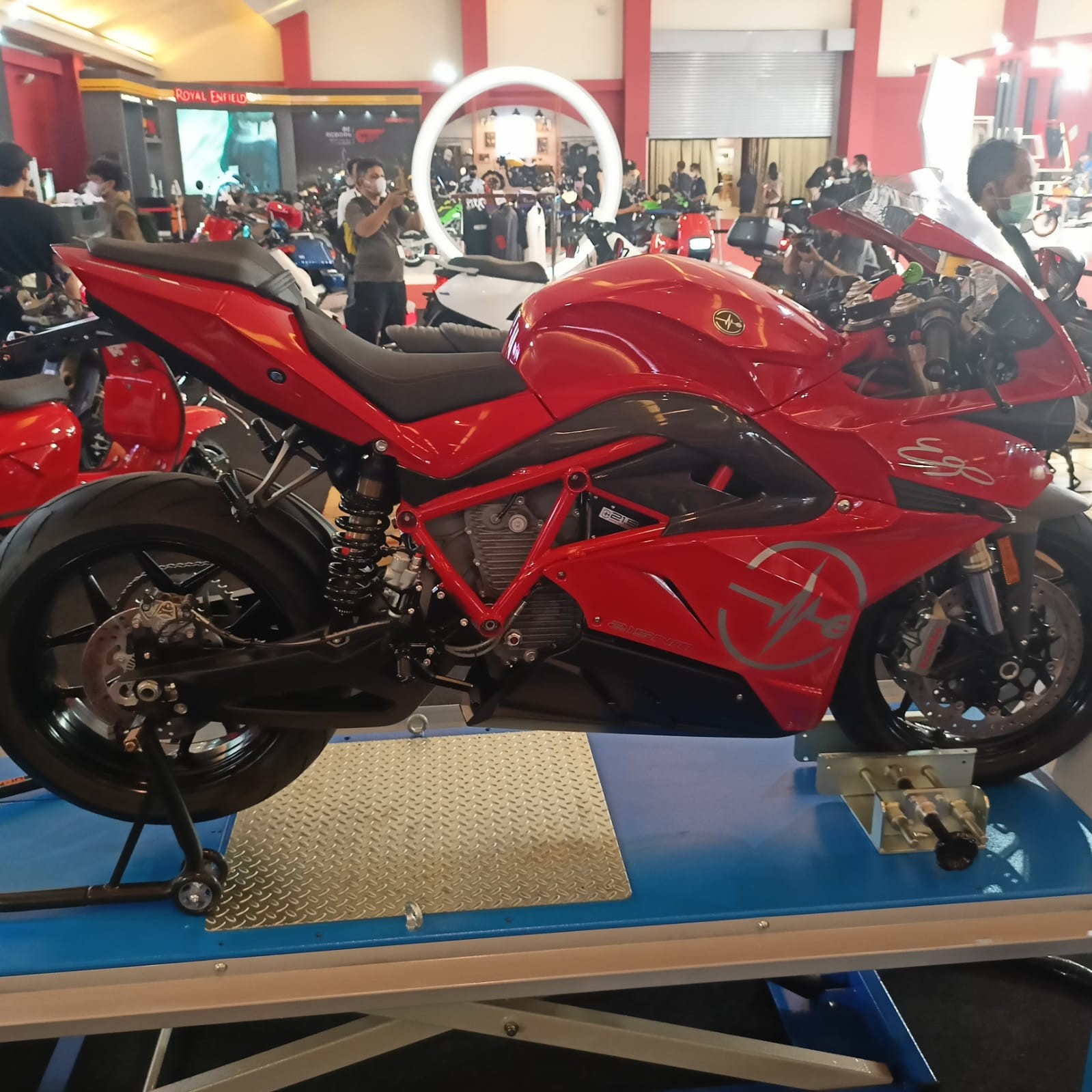 Dibanderol Mulai Rp1,1 M, Motor Listrik Energica Ego+ Hadir di IIMS 2022 (Dok.MNC)