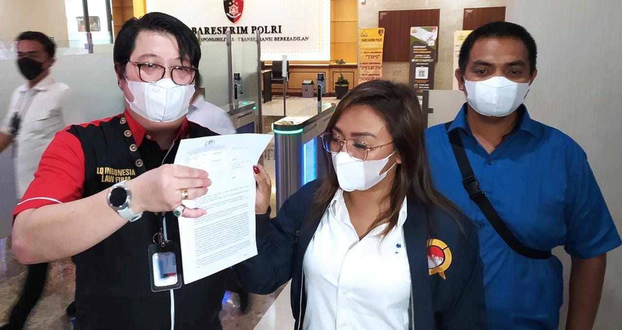 Rugi Rp37 M, Ratusan Korban Laporkan Dua Bos Trading Fahrenheit ke Bareskrim (FOTO: MNC Media)