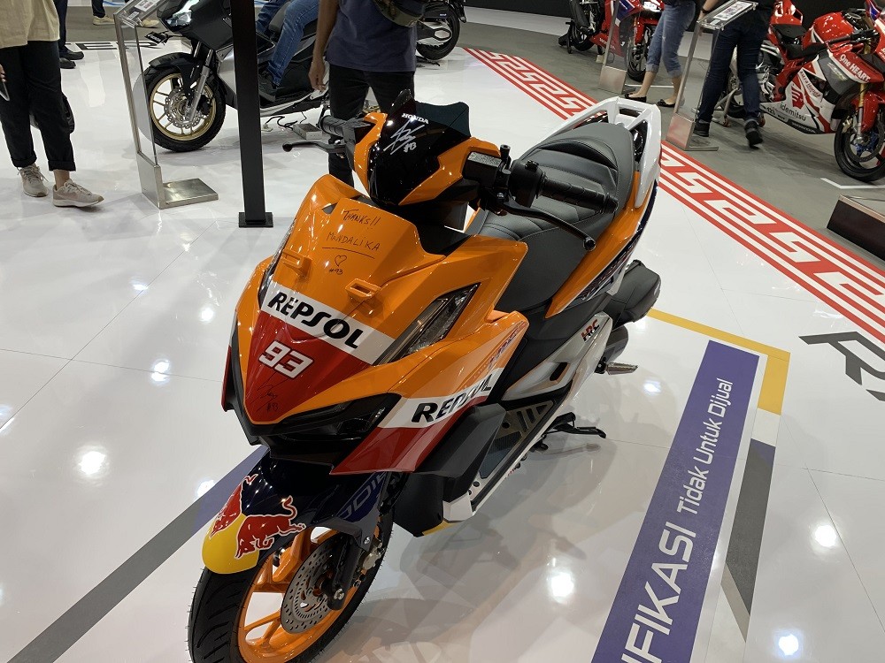 Mantap! Honda Vario Bertanda Tangan Marquez di IIMS Bisa Jadi Hadiah Pengunjung