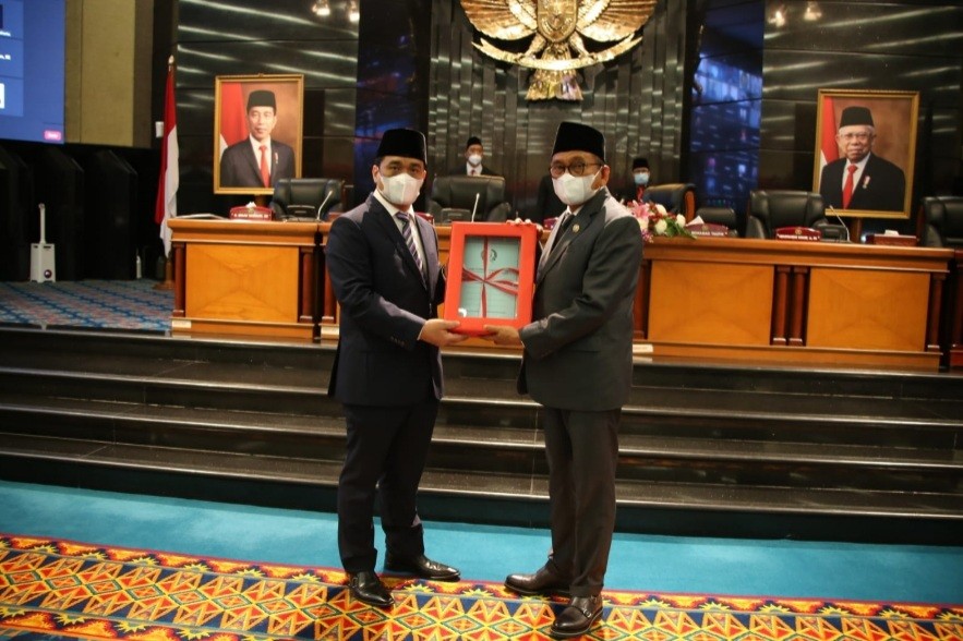 Bacakan LKPJ Gubernur, Wagub Ariza Klaim IPM Jakarta Masih Tertinggi  (Dok.MNC)