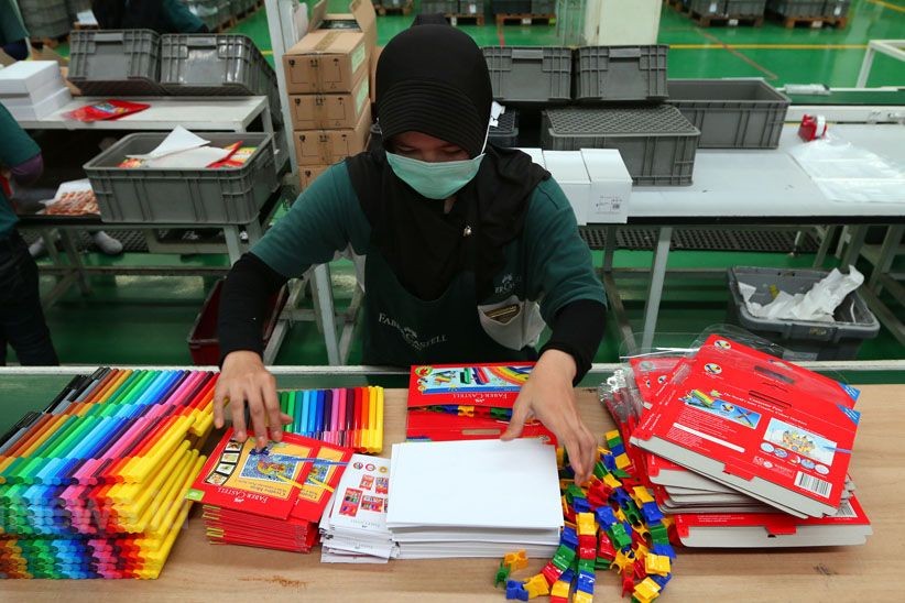 Melejit Usai Pandemi, Faber-Castell Catatkan Pejualan hingga 30 Persen. (Foto: MNC Media)