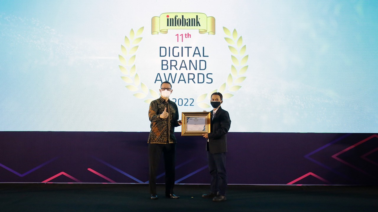 MNC Insurance Raih Penghargaan di Infobank 11th Digital Brand Awards 2022 (foto: MNC Media)