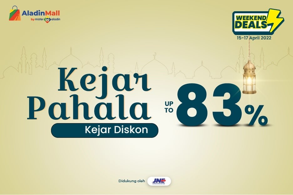 Belanja Hemat Akhir Pekan, Ada Promo Kejar Pahala Kejar Diskon hingga 83 Persen di AladinMall (Dok.MNC)