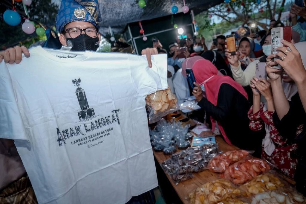 Sandiaga Uno Apresiasi Inisiatif Masyarakat Langkat Ciptakan Peluang Kerja