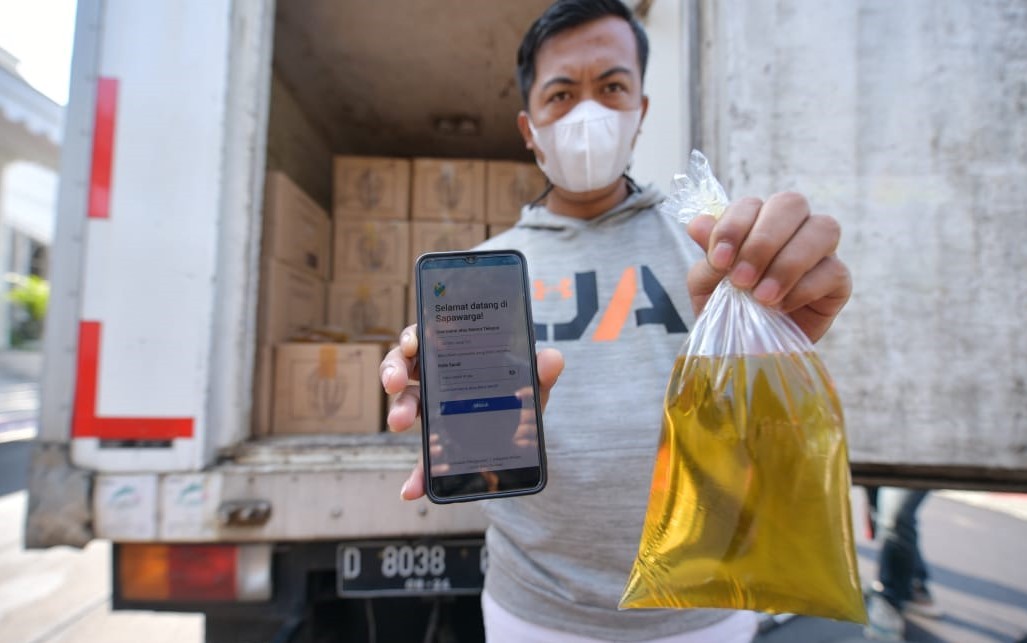 Mendag Beberkan Perkembangan Program Minyak Goreng Curah Rakyat Rp14 Ribu per Liter (foto: MNC Media)