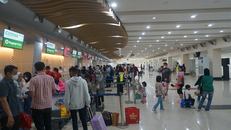 Jelang Mudik Lebaran 2022, Penumpang dari Bandara Sam Ratulangi Naik hingga 2.143 Orang (Dok.Ist)