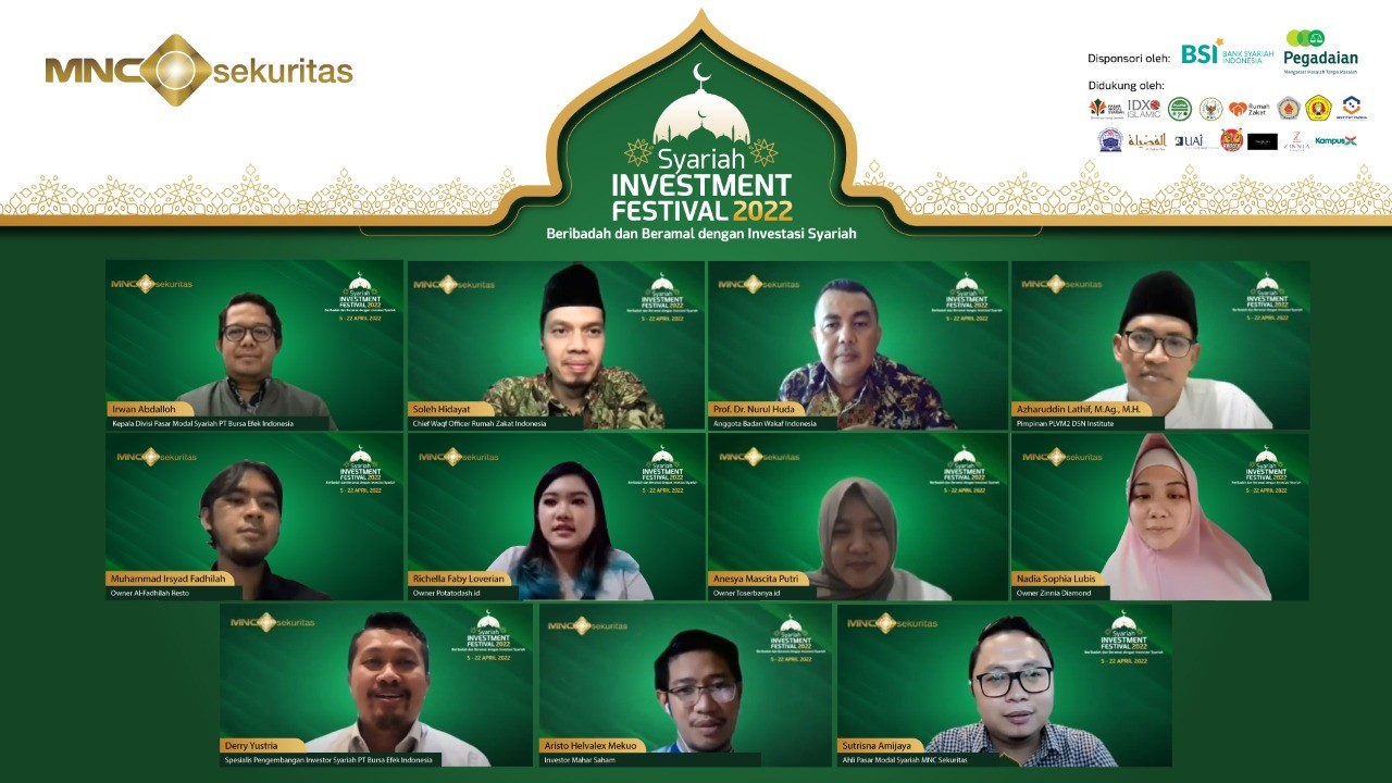 Sepanjang bulan suci Ramadan, MNC Sekuritas telah berhasil menggelar rangkaian acara edukasi investasi secara virtual.