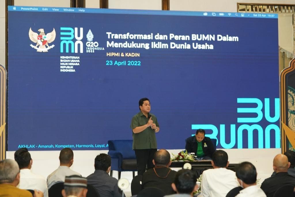 Rangkul Pengusaha di Jawa Barat, Erick Thohir Berbagi Rahasia Bisnis Berkelanjutan