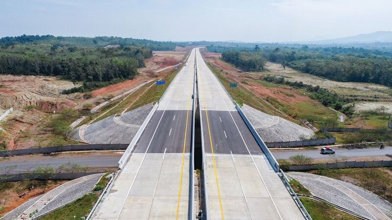 Hutama Karya Targetkan Ruas Tol Indralaya–Prabumulih Rampung 2023. (Foto: Ilustrasi/MNC Media)
