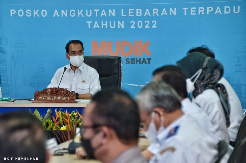 Posko Pusat Angkutan Lebaran Resmi Dibuka, Menhub: Koordinasikan Angkutan di Seluruh RI. (Foto: Kemenhub)