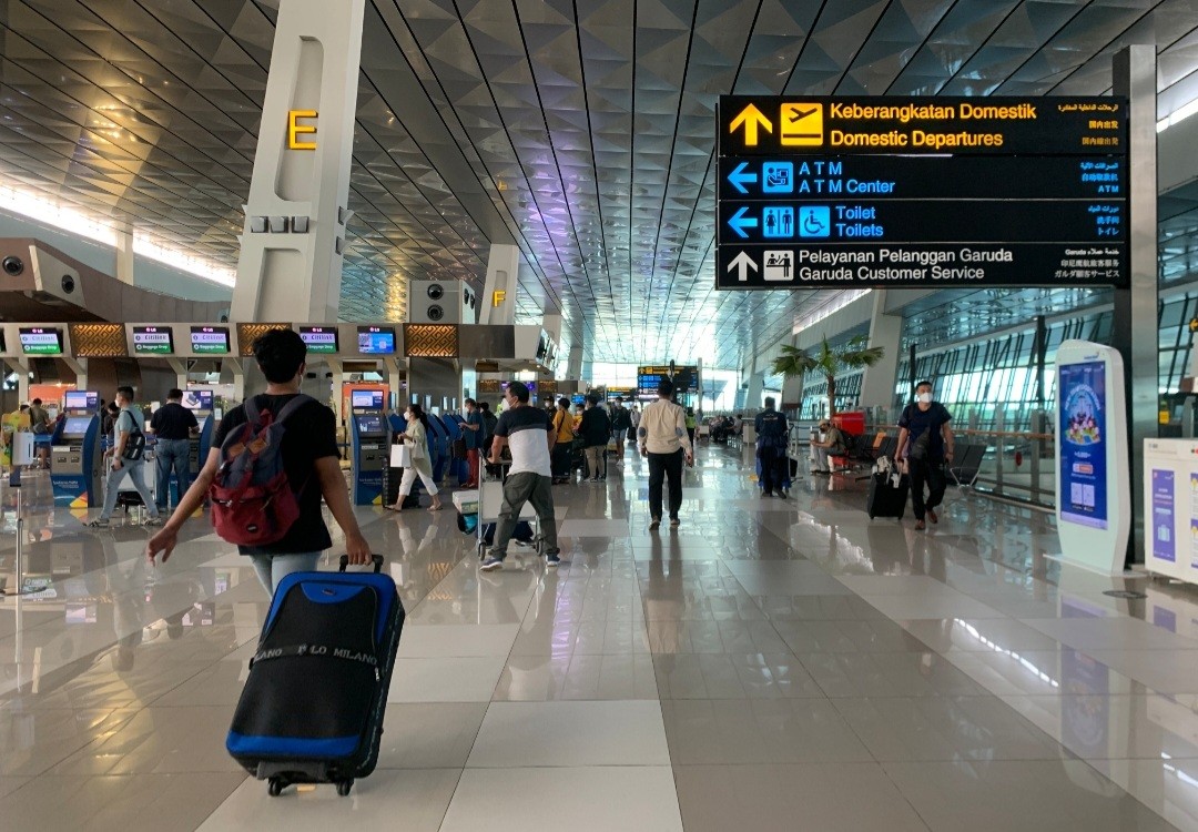 H-5 Lebaran, Ribuan Penumpang Mulai Padati Bandara Soetta (FOTO:MNC Media)