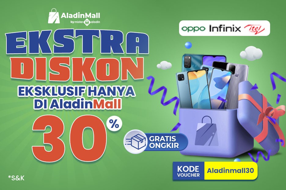 Dobel Untung! Beli Smartphone di AladinMall by Mister Aladin (FOTO: MNC Media)