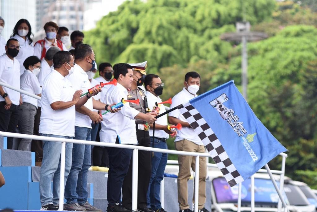 Gratis Mudik Bareng Pertamina ke 10 Lokasi Tujuan, Masyarakat Sebut Merasa Terbantu. (Foto: MNC Media)