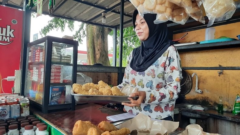 Berkah Mudik Pedagang Rest Area Tol Jakarta Merak Raup Omzet Rp6 Juta