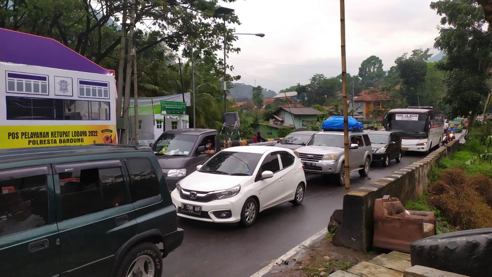 Puncak Arus Mudik 2022, 121.422 Kendaraan Melintas di Jalur Tengkorak Nagreg
