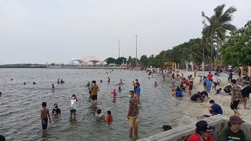 Balap Mobil Formula E Digelar, Ancol Diserbu 23 Ribu Pengunjung (Foto MNC Media)