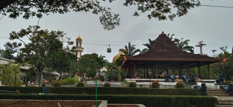Buka di Hari Lebaran, Pengunjung TMII Tak Sampai 50 Persen. (Foto: MNC Media)