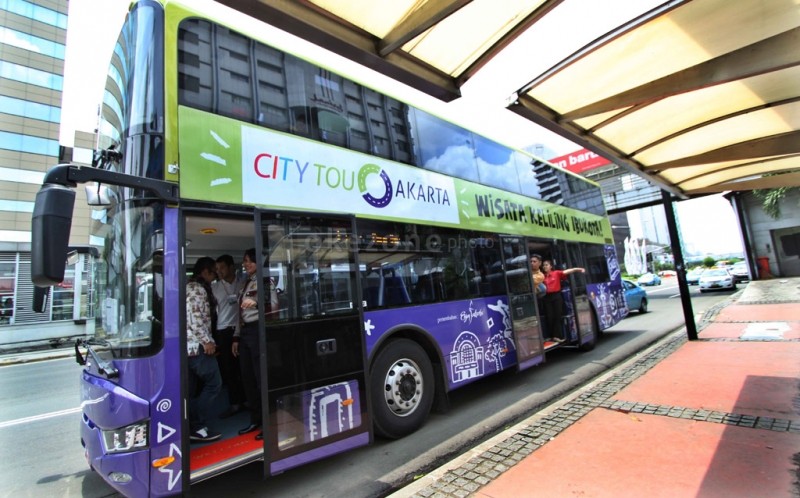 Asik! Kini Transjakarta Kembali Operasikan Dua Bus Wisata Gratis. (Foto: MNC Media)