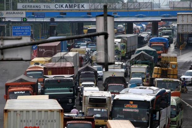 Antisipasi Kemacetan Arus Balik, Jasa Marga Dukung Pemberlakuan One Way (foto: MNC Media)