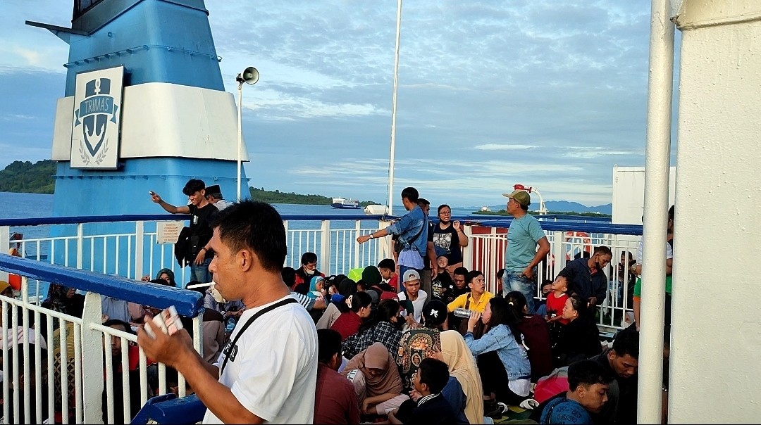Hari Terakhir Libur Lebaran, Pelabuhan Bakauheni Dipenuhi Pemudik (FOTO: MNC Media)
