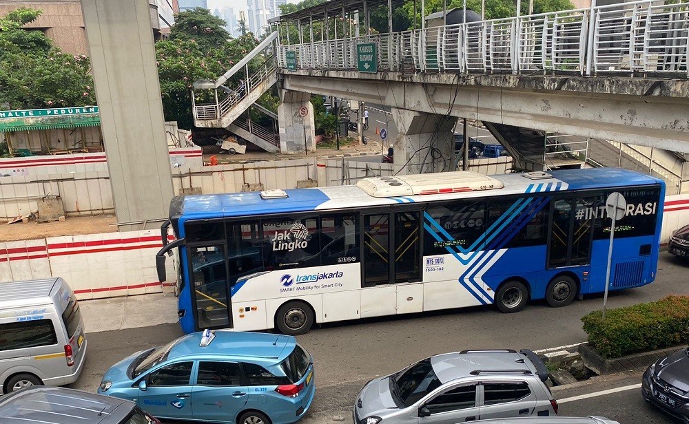Dukung Ganjil Genap, Mulai Hari Ini Transjakarta Sesuaikan Jadwal (FOTO:MNC Media)