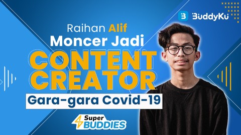 Raihan Alif, Moncer Jadi Content Creator Gara-gara Covid-19 (FOTO: MNC Media)