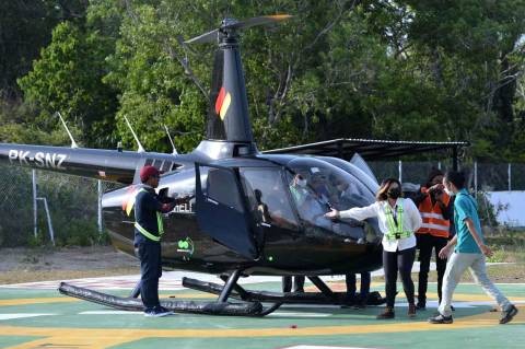 Pakai Helikopter Buat Hindari Kemacetan Jakarta, Berapa Tarifnya? Foto: iNews Media Group.