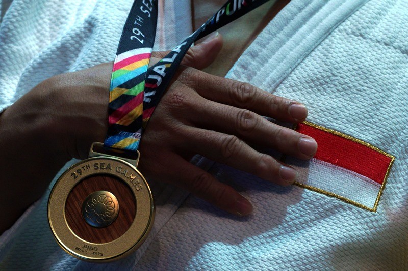 Segini Harga Medali Emas Sea Games 2022 yang Diboyong Para Jawara Indonesia. (Foto: MNC Media)