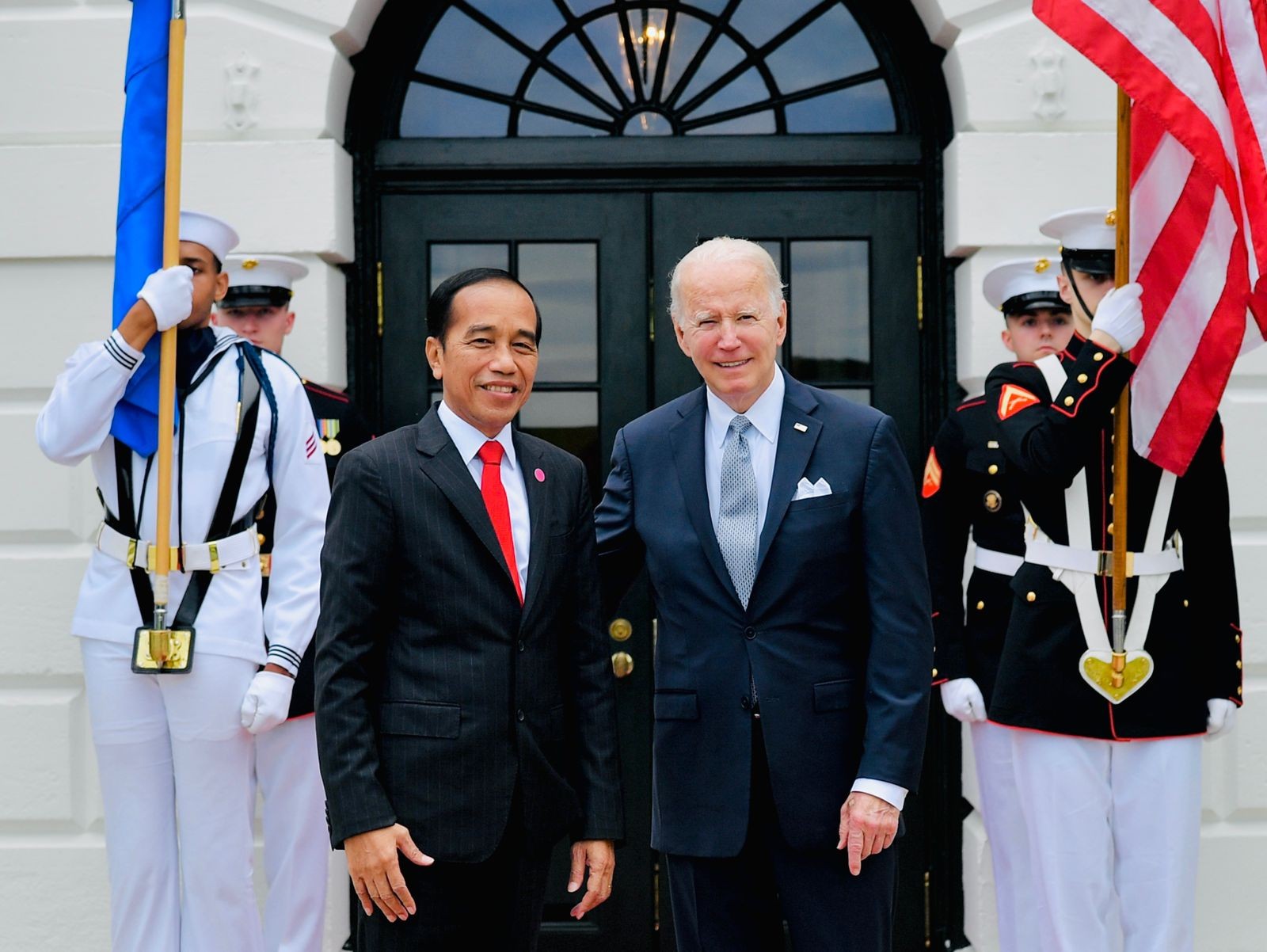 Intip Pertemuan Empat Mata Jokowi dan Joe Biden di AS (FOTO: IST/MNC Media)