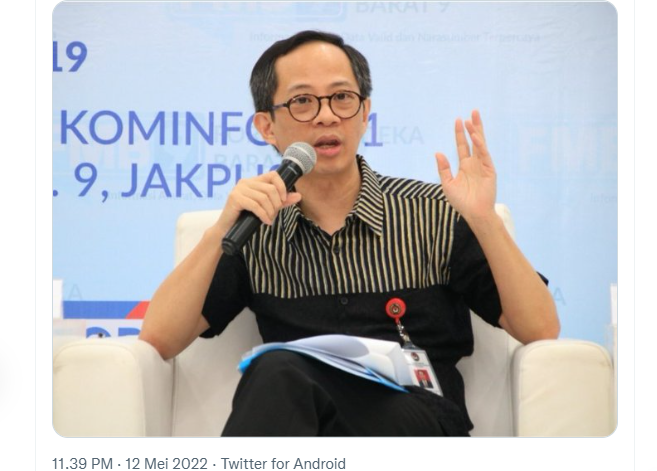 Kabar Duka, Dubes RI untuk Ukraina Ghafur Akbar Dharmaputra Meninggal Dunia  (Dok.Twitter)