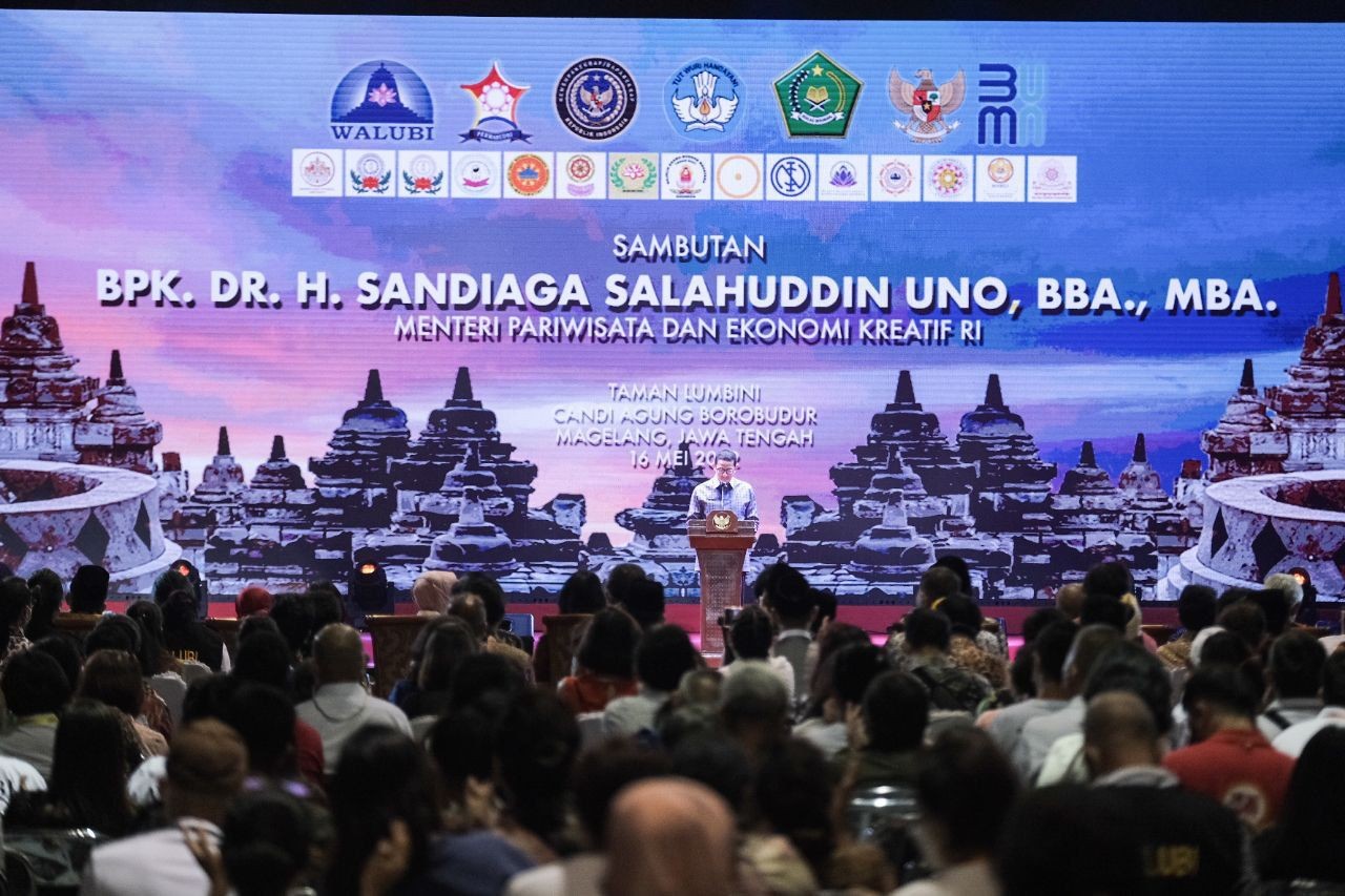 Perayaan Waisak Tingkatkan Kunjungan Wisatawan ke Destinasi Super Prioritas Borobudur (foto: MNC Media)