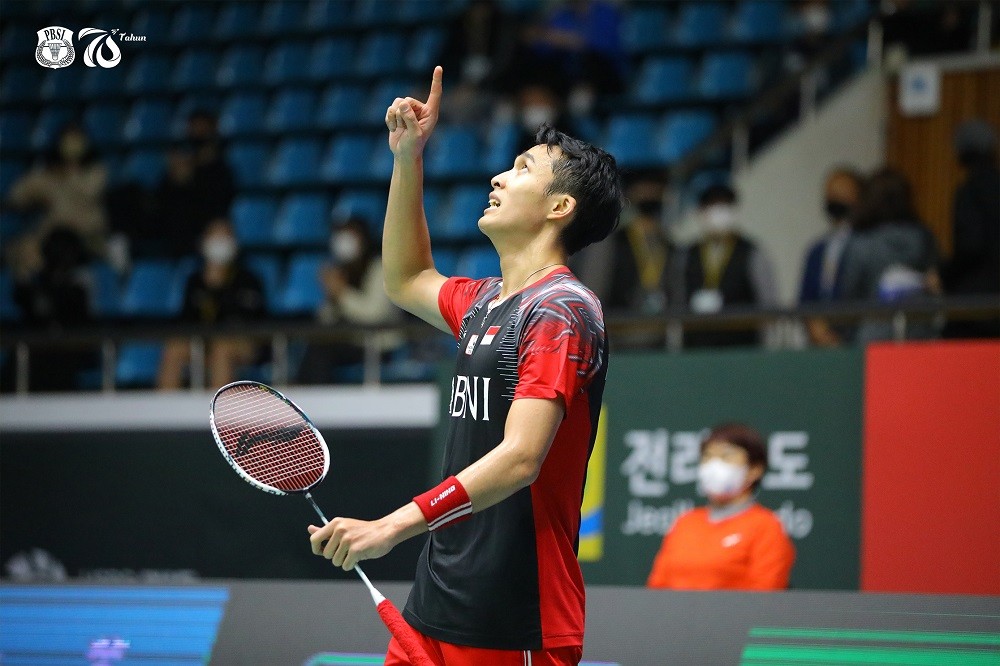 Intip Kalimat Bijak Jonatan Christie yang Menginspirasi. (Foto : MNC Media)