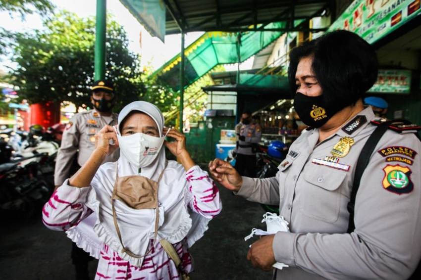 Kasus Covid-19 Meroket, Ayo Taat Prokes dan Segera Booster! (Foto: MNC Media)