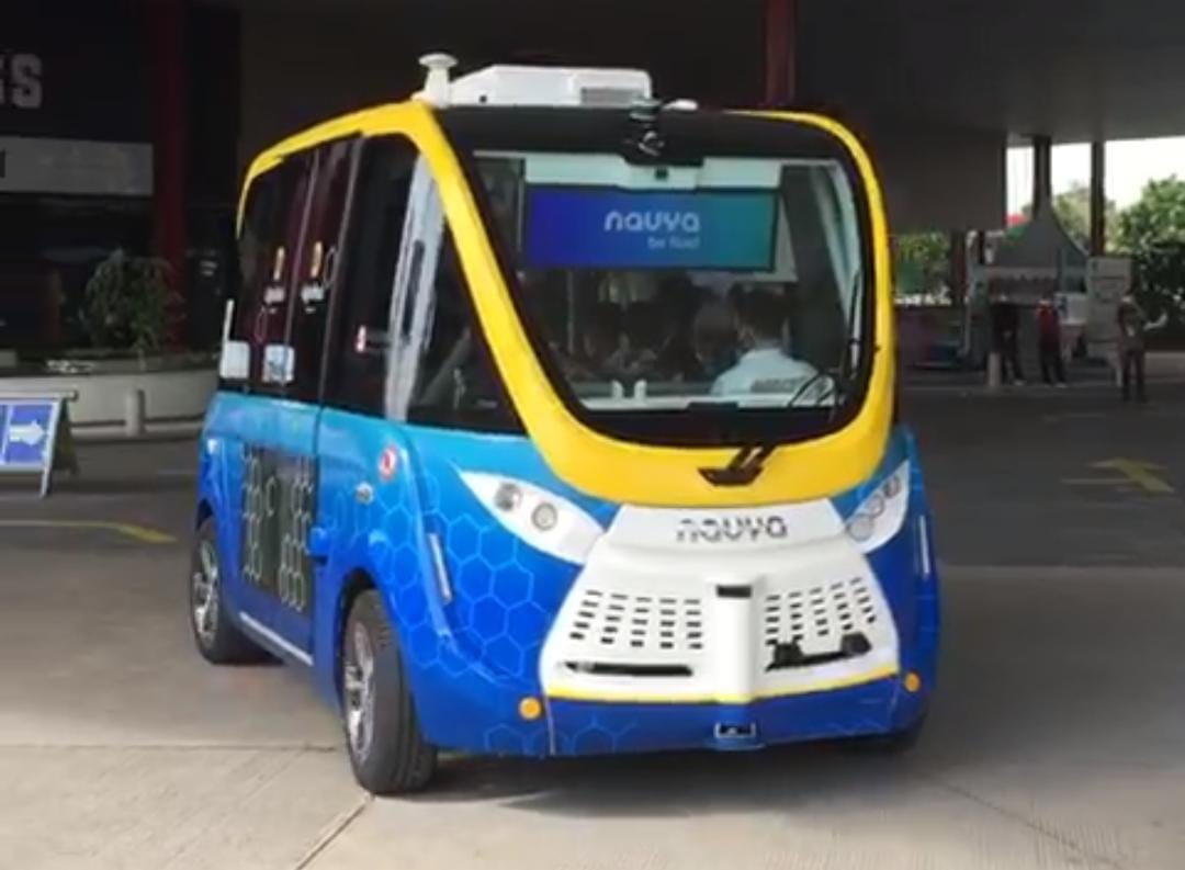 Kendaraan Listrik Tanpa Awak Telah Beroperasi di BSD City (Dok.MNC)