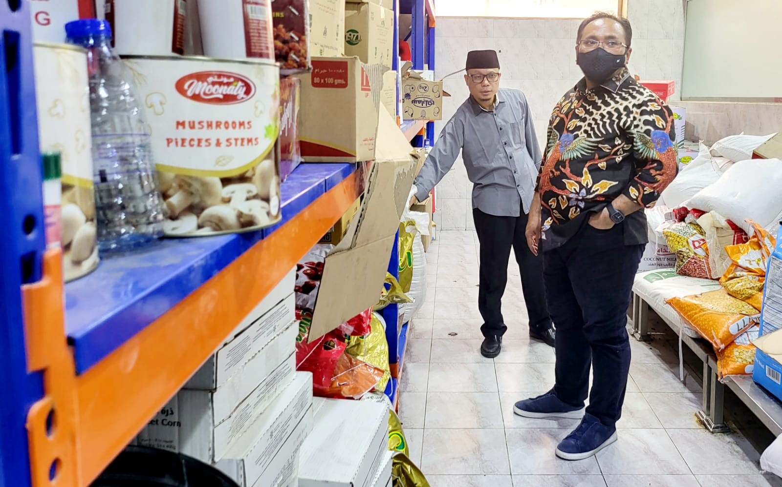 Cek Dapur Katering Jamaah Haji di Madinah, Menag: Ada Bahan Baku dan Juru Masak dari RI (Dok.MNC)
