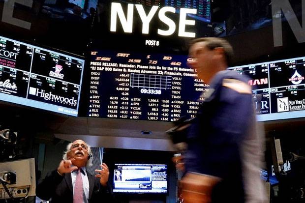 Wall Street Ditutup Melonjak 2 Persen, Semua Indeks Kompak Melesat (FOTO:MNC Media)