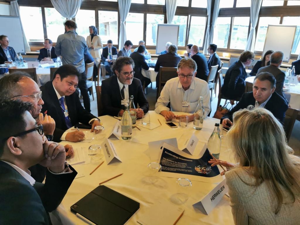 Hadir di Workshop World Economic Forum 2022, Menko Airlangga Tegaskan Komitmen Transisi Energi