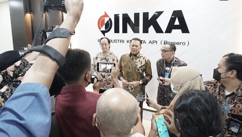 INKA Produksi 53 Bus Listrik untuk G-20, Bambang Soesatyo Minta Tingkatkan TKDN  (Dok.MNC)