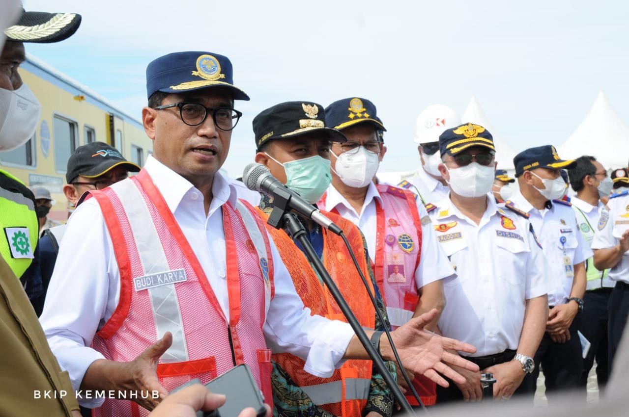 Permintaan Logistik ke IKN Meningkat, Kemhub Tambah Operasional Kapal Rute Surabaya – Balikpapan. (Foto: MNC Media)