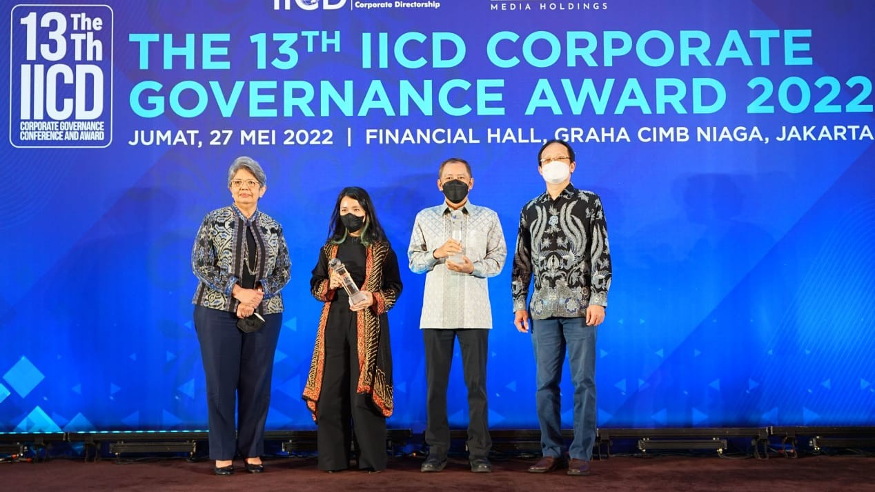 Tata Kelola Berkualitas, SIG Raih Penghargaan di 13th IICD Corporate Governance Award 2022 (foto: MNC Media)