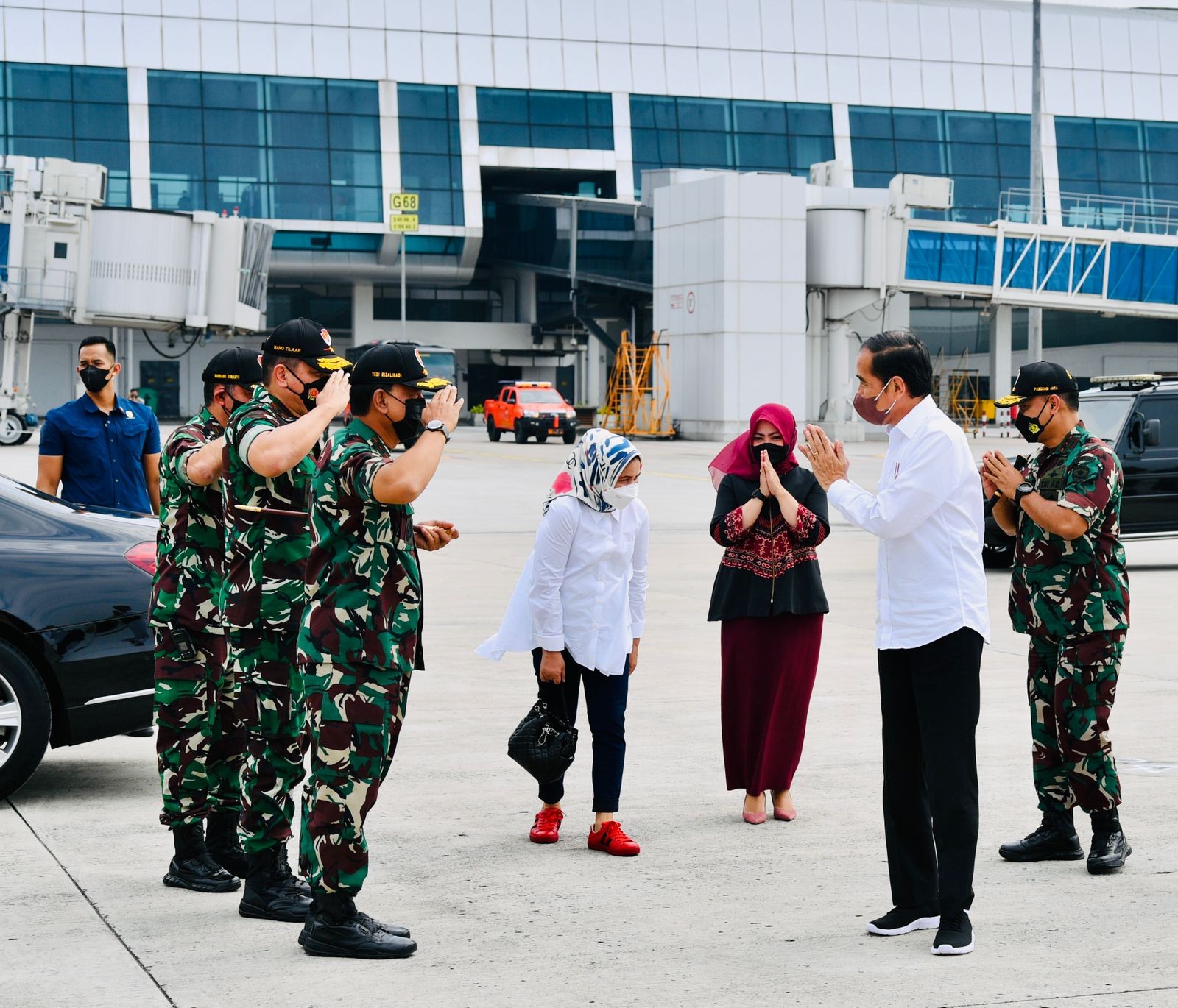 Bertolak ke Ende NTT, Jokowi Bakal Pimpin Upacara Harlah Pancasila Besok (Dok.biro kepresidenan)