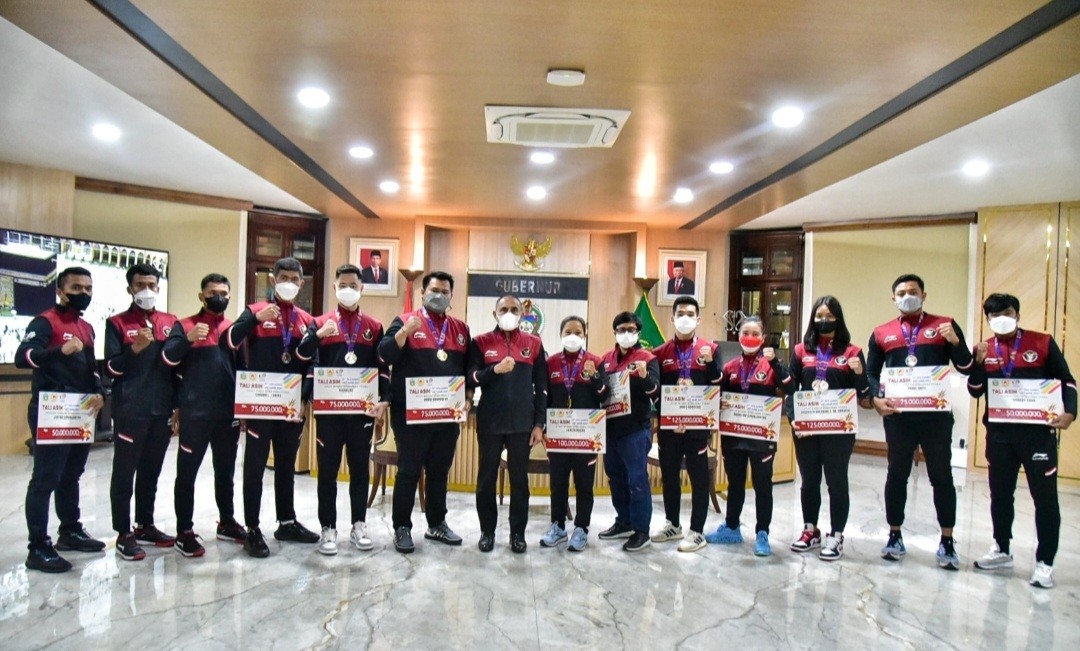 Raih 13 Medali dari Vietnam, Atlet Sumut Banjir Bonus hingga Rp1 Miliar (FOTO:Dok Ist)