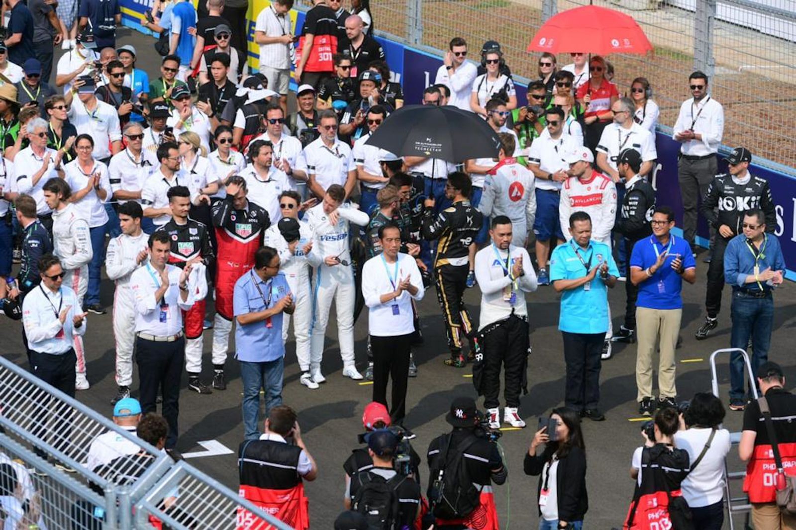 Formula E Jakarta Diklaim Pecahkan Rekor Penonton Terbanyak (FOTO: MNC Media)
