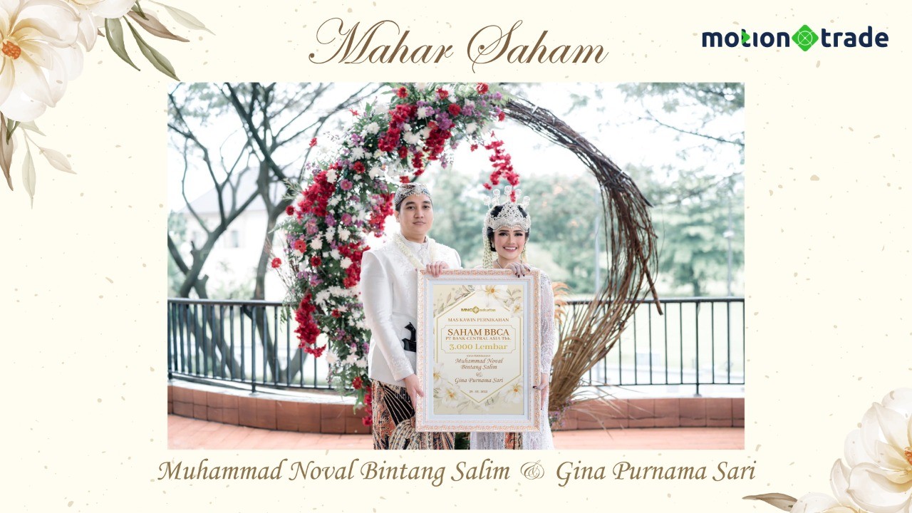 Saya Terima Nikahnya: Nasabah MNC Sekuritas Resmi Menikah dengan Mahar Saham. (Foto: MNC Media)