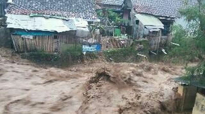 Banjir Bandang Terjang Ciwidey, Jembatan Rusak (Dok.MNC)