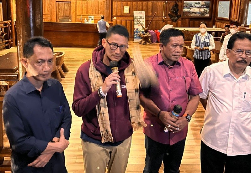 Sambut GTRA di Wakatobi, Sandiaga Uno Optimistis Ekonomi Bangkit dan Buka Lapangan Kerja