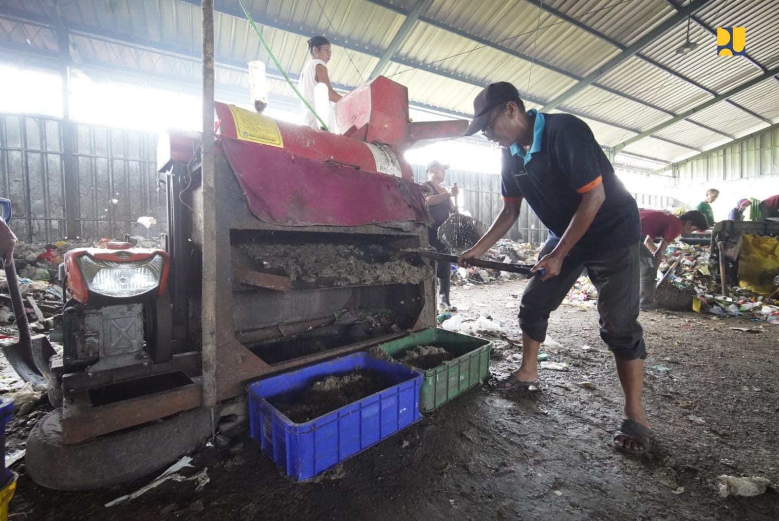 KemenPUPR telah membangun Tempat Pembuangan Sampah Terpadu (TPST) di Kabupaten Banyumas, Provinsi Jawa Tengah.