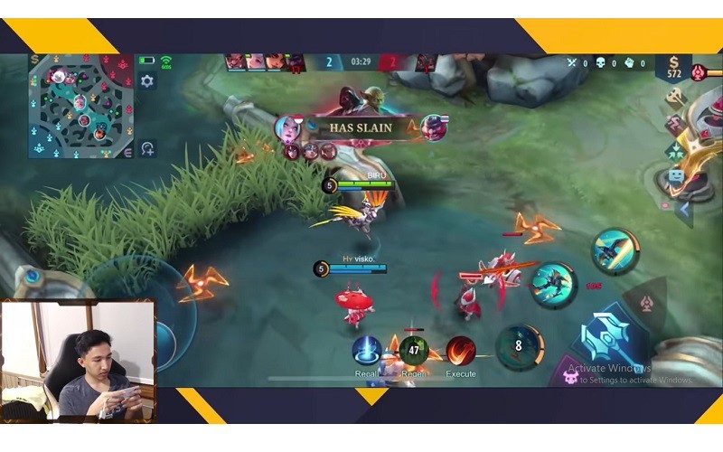Inilah Nilai Fantastis Penghasilan RRQ Lemon dari Bermain Game Mobile. (Foto : sumber youtube  RRQ Lemon)