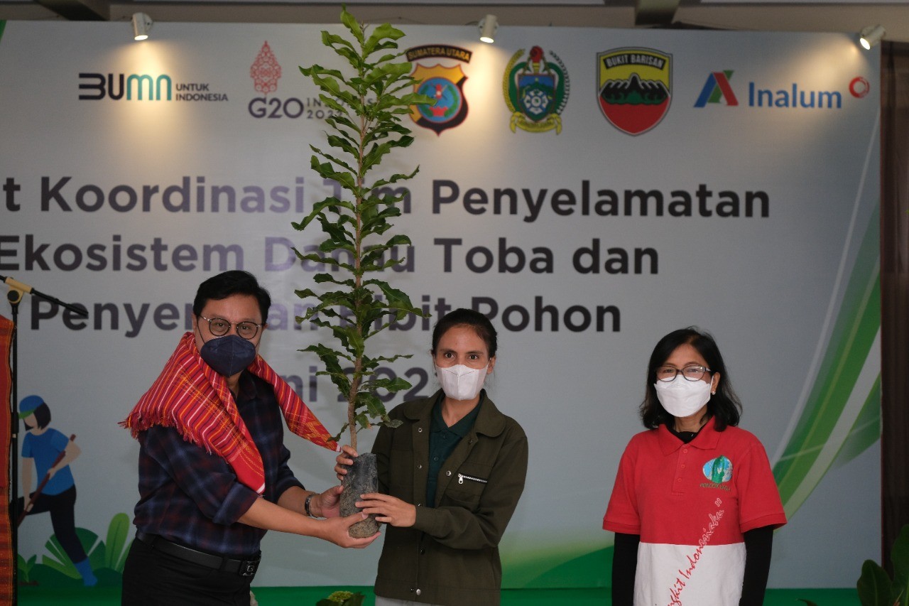 INALUM Nyatakan Siap Kolaborasi Lintas Sektoral Demi Lestarikan dan Membangun Kawasan Danau Toba. (Foto: Inalum/Adv)