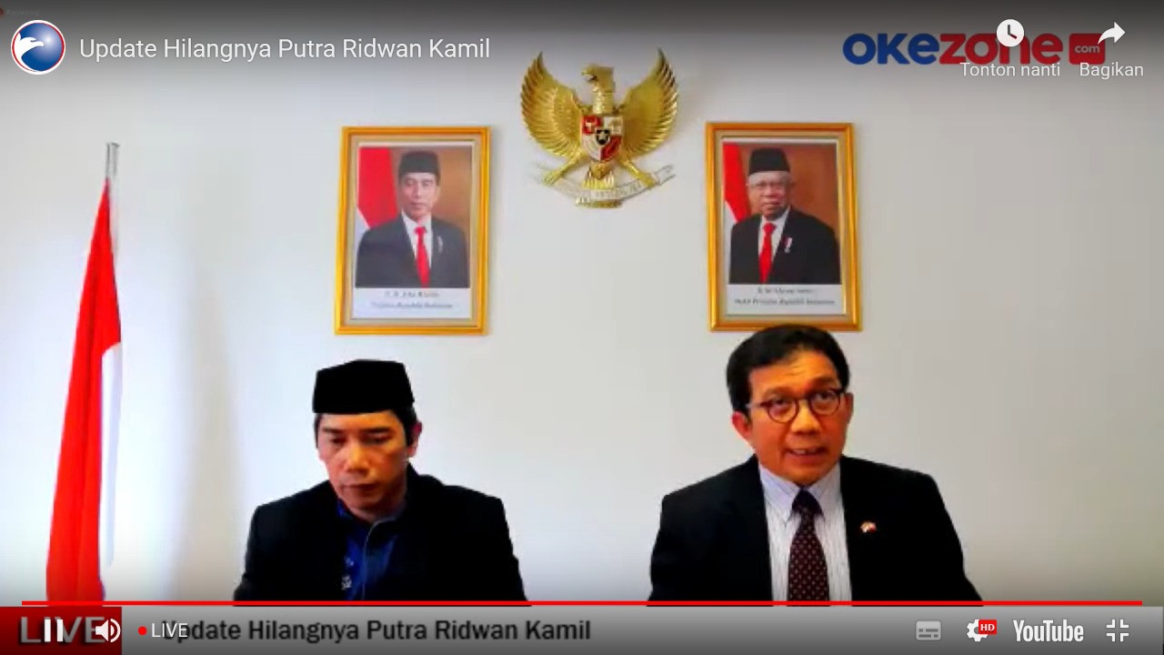 Pihak Keluarga Ridwan Kamil Beri Keterangan Terkait Pemakaman Jenazah Eril (Dok.MNC)